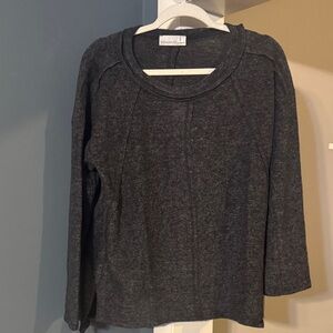 Zenana Outfitters Charcoal Sweatshirt